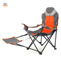 Lightweight camping chair with footrest light  folding reclining camping chairs with footrest